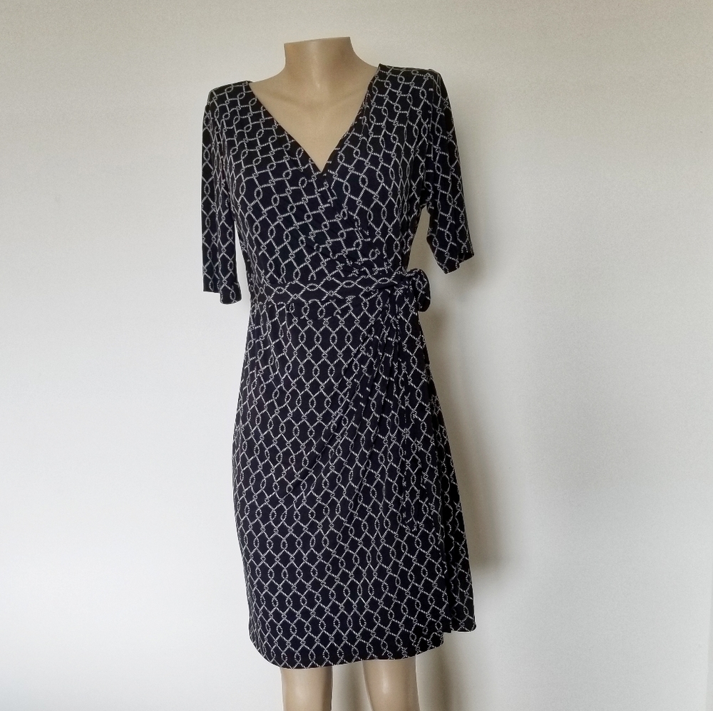 Motherhood Maternity Black Wrap Dress
